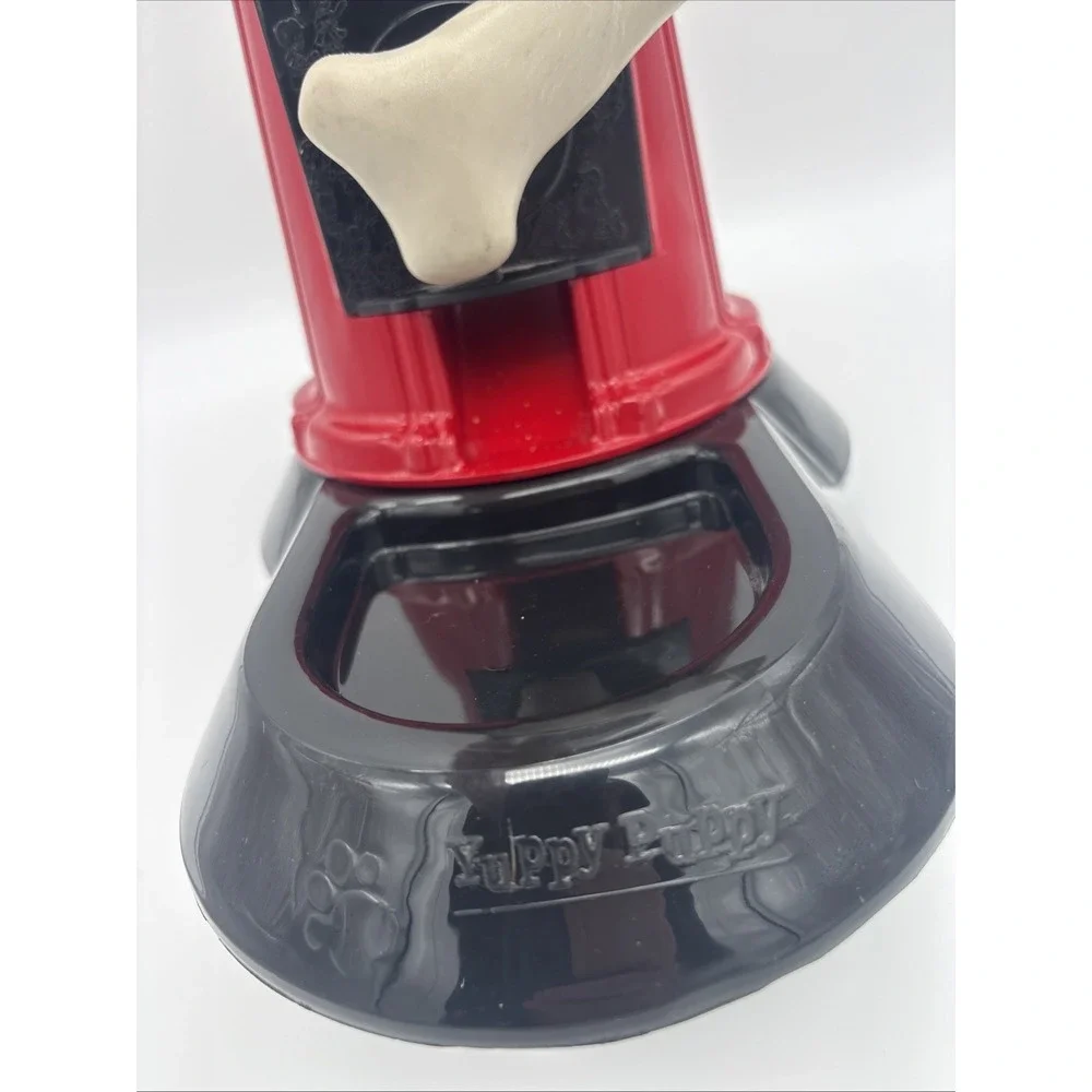 Rare Vintage 1980s Yuppy Puppy Dog Treat Dispenser Gumball Machine Style Pet Toy